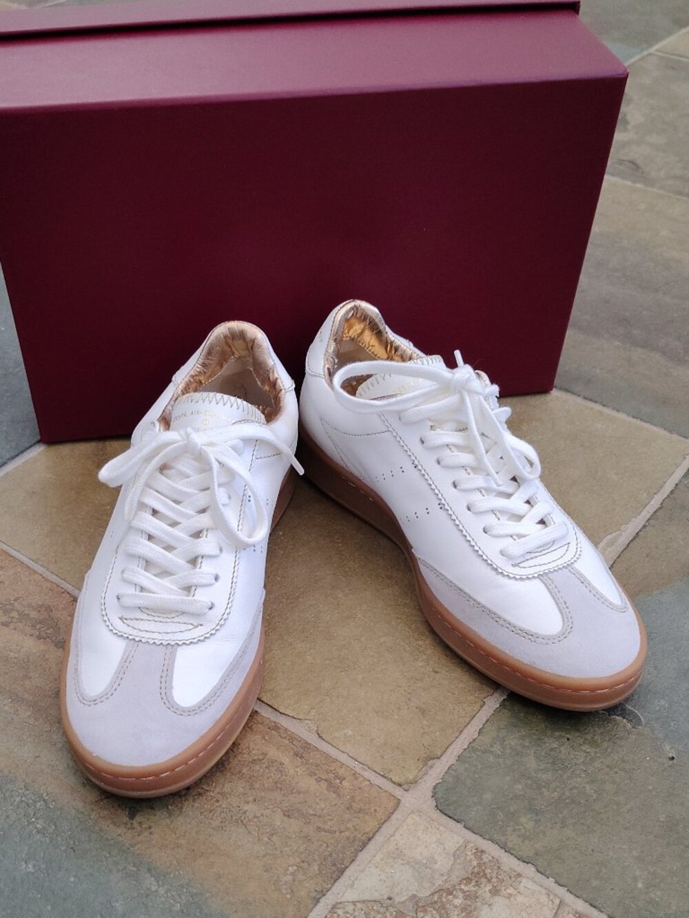 Zespa Aix-en-Provence Marque Deposee Leather Sneaker